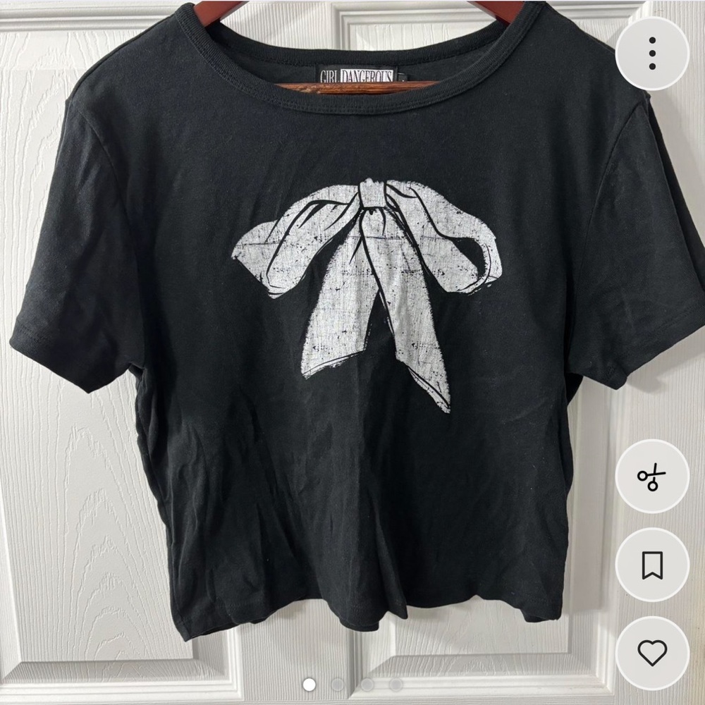 Black Girl Dangerous Crop Top